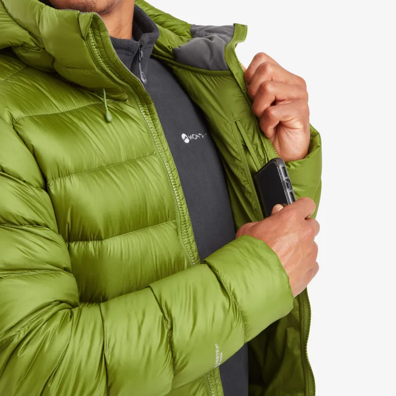 Montane Men's Anti-Freeze XT Hooded Down Jacket - Alder Green-6